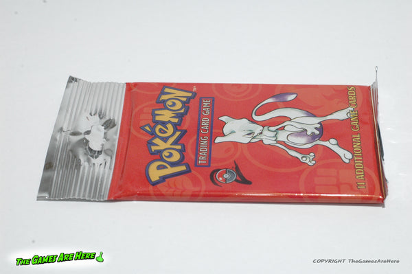 Pokemon Trading Card Game Booster Pack Base Set 2 with Mewtwo Art
