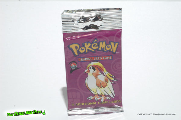 Pokemon Trading Card Game Booster Pack Base Set 2 with Pidgeot Art - W The Games Are Here Pokemon Trading Card Game Booster Pack Base Set 2 with Pidgeot Art - W The Games Are Here