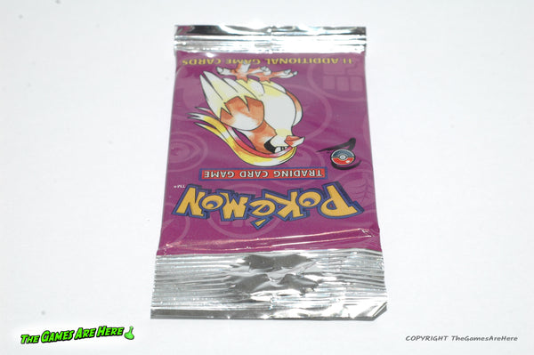 Pokemon Trading Card Game Booster Pack Base Set 2 with Pidgeot Art - W The Games Are Here Pokemon Trading Card Game Booster Pack Base Set 2 with Pidgeot Art - W The Games Are Here