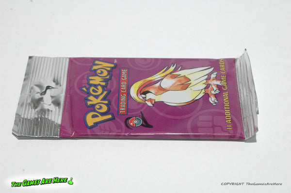 Pokemon Trading Card Game Booster Pack Base Set 2 with Pidgeot Art - W The Games Are Here Pokemon Trading Card Game Booster Pack Base Set 2 with Pidgeot Art - W The Games Are Here