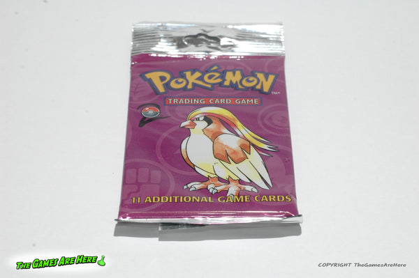 wotc pokemon booster packs Pokemon Trading Card Game Booster Pack Base Set 2 with Pidgeot Art