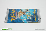 Pokemon Trading Card Game Booster Pack Base Set Blastoise Art - Wizards of the Coast 1999 Brand New