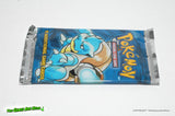 Pokemon Trading Card Game Booster Pack Base Set Blastoise Art - Wizards of the Coast 1999 Brand New