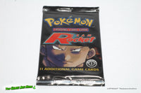 Pokemon Trading Card Game Booster Pack Team Rocket with Giovanni Art - Wizards of the Coast 2000 Brand New