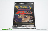 Pokemon Trading Card Game Booster Pack Team Rocket with Giovanni Art - Wizards of the Coast 2000 Brand New