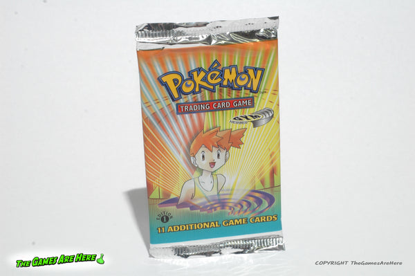 Pokemon Trading Card Game Booster Pack Gym Heroes w Misty Art - Wizard The Games Are Here Pokemon Trading Card Game Booster Pack Gym Heroes w Misty Art - Wizard The Games Are Here