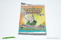 Pokemon Trading Card Game Booster Pack Gym Heroes w Surge Art - Wizards of the Coast 2000 Brand New