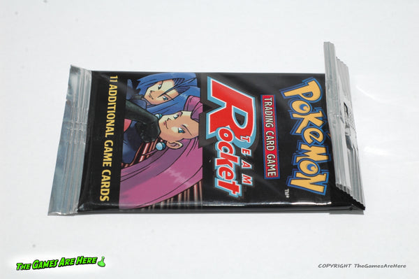 Pokemon Trading Card Game Booster Pack Team Rocket with Jessie & James The Games Are Here Pokemon Trading Card Game Booster Pack Team Rocket with Jessie & James The Games Are Here