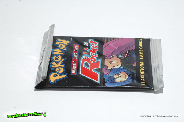 Pokemon Trading Card Game Booster Pack Team Rocket with Jessie & James The Games Are Here Pokemon Trading Card Game Booster Pack Team Rocket with Jessie & James The Games Are Here