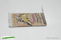 Pokemon Trading Card Game Booster Pack Fossil Zapdos Art - Wizards of the Coast 1999 Brand New