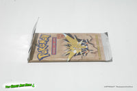 Pokemon Trading Card Game Booster Pack Fossil Zapdos Art - Wizards of the Coast 1999 Brand New