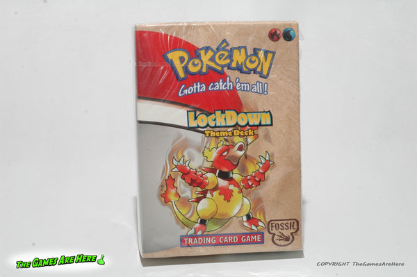 Pokemon Trading Card Game Fossil LockDown Theme Deck - Wizards of the Coast 1999 Brand New