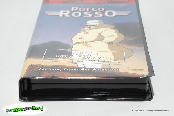 Porco Rosso VHS Demo Screener Edition - Studio Ghibli – The Games