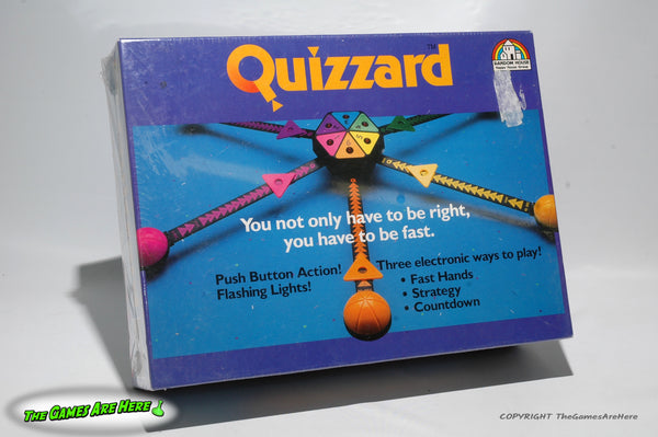 Quizzard Quiz Game - Random House 1988 Brand New