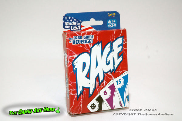 Janis Rage Card Rage Card Game - Fundex 2006 Brand New – The Games Are Here