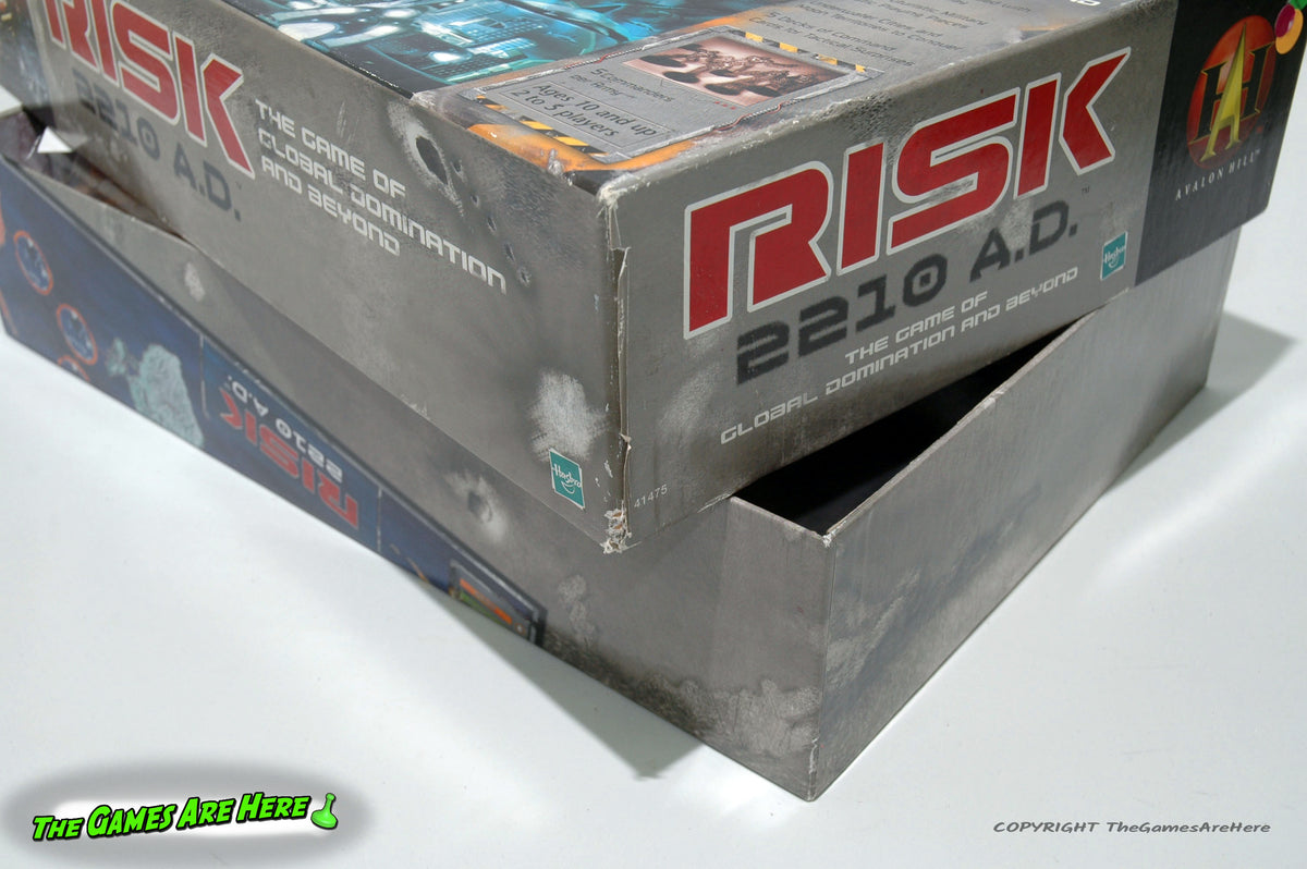 Risk 2210 A.D. Board Game - Avalon Hill 2001 w New Parts – The Games ...