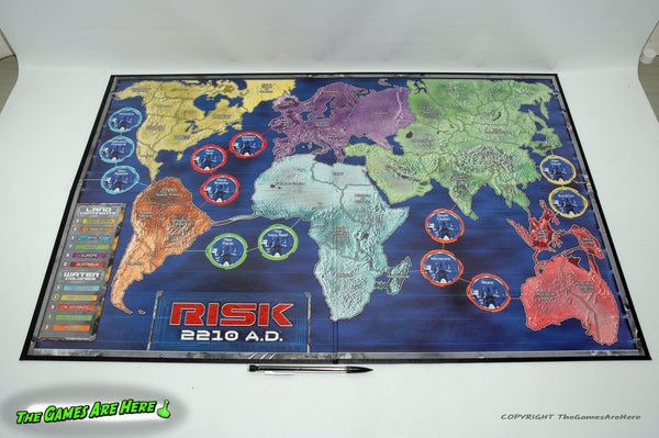 Risk 2210 A.D., Board Game