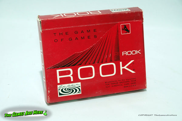 Rook Game of Games Card Game - Parker Brothers 1968 Red Box