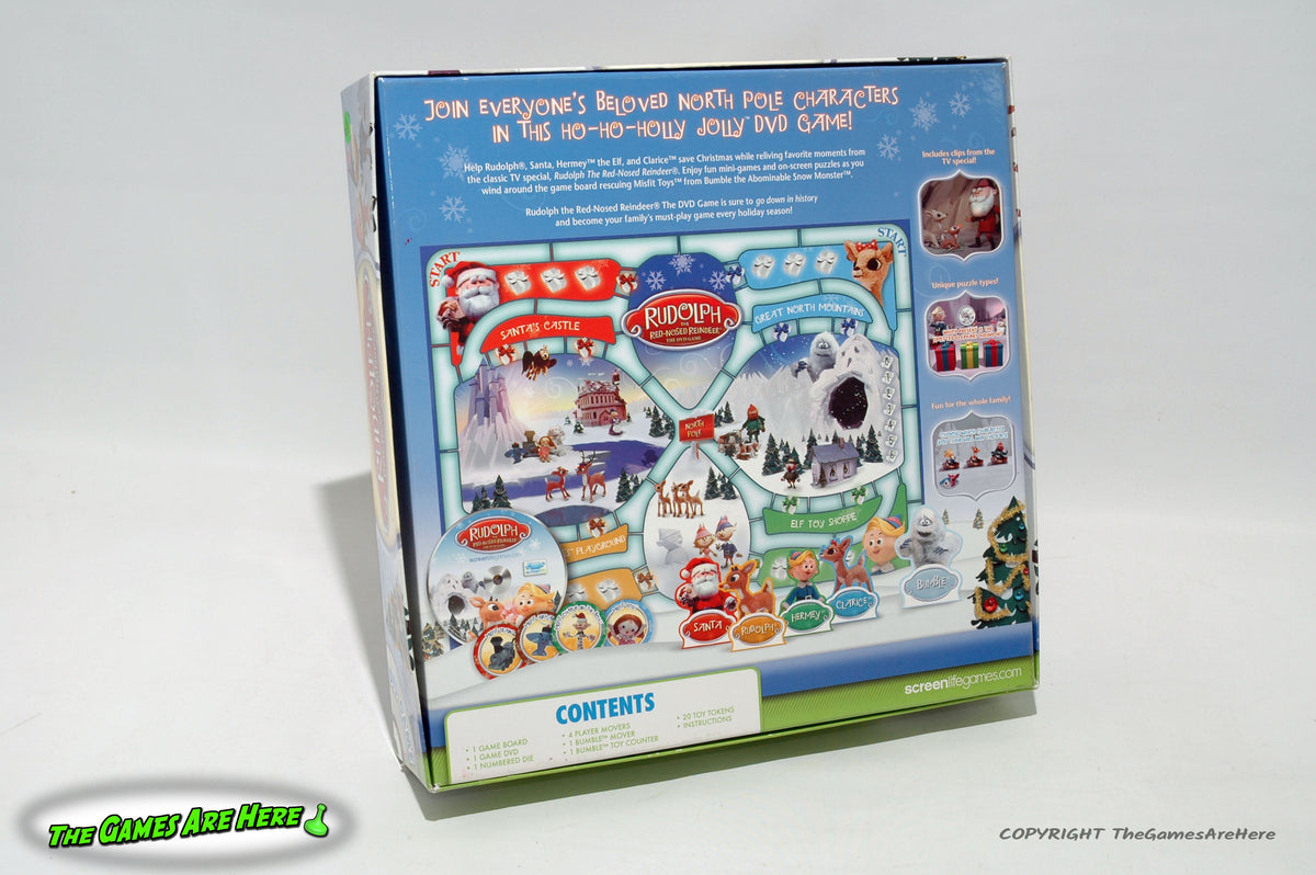 Rudolph the Red Nosed Reindeer DVD Game - Screenlife 2010 w Some New P ...