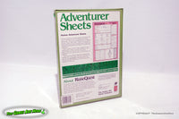 RuneQuest Adventurer Sheets Human - Avalon Hill 1985 Brand New