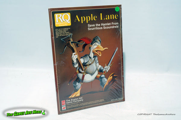 RuneQuest Apple Lane Book - Avalon Hill 1988 Brand New