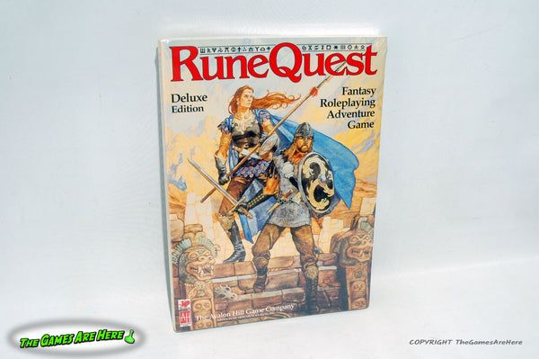 RuneQuest Fantasy Role Playing Adventure Game Deluxe Edition Book 1993 Brand New