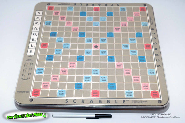 Vintage 1989 Scrabble Deluxe Edition Game 