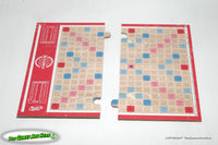 Scrabble Rustic Edition w Wooden Box - Hasbro 2016 w New Tiles