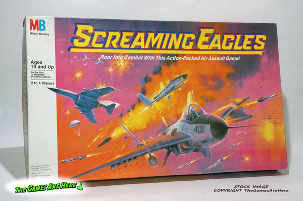 Screaming Eagles Game - Milton Bradley 1987