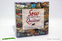 Sew you want to be a Quilter Trivia Game - 2005 w Some New Parts