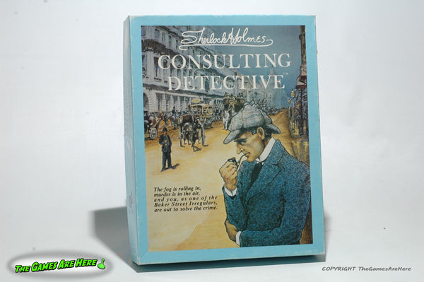 Sherlock Holmes Consulting Detective Game - Sleuth Publications 1982