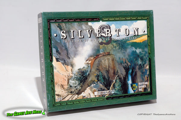 Silverton the Game of Colorado Railroading - Mayfair 1999 w New Cards