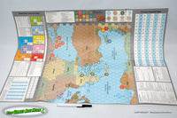 Sixth Fleet Modern Combat in the Mediterranean Game - Victory Point Games 1985 w Some Unpunched Pieces