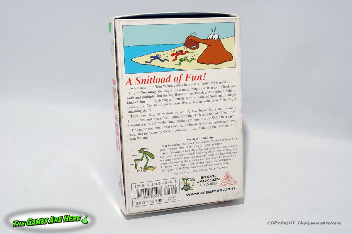 Snits! Game - Steve Jackson Games 2003 – The Games Are Here