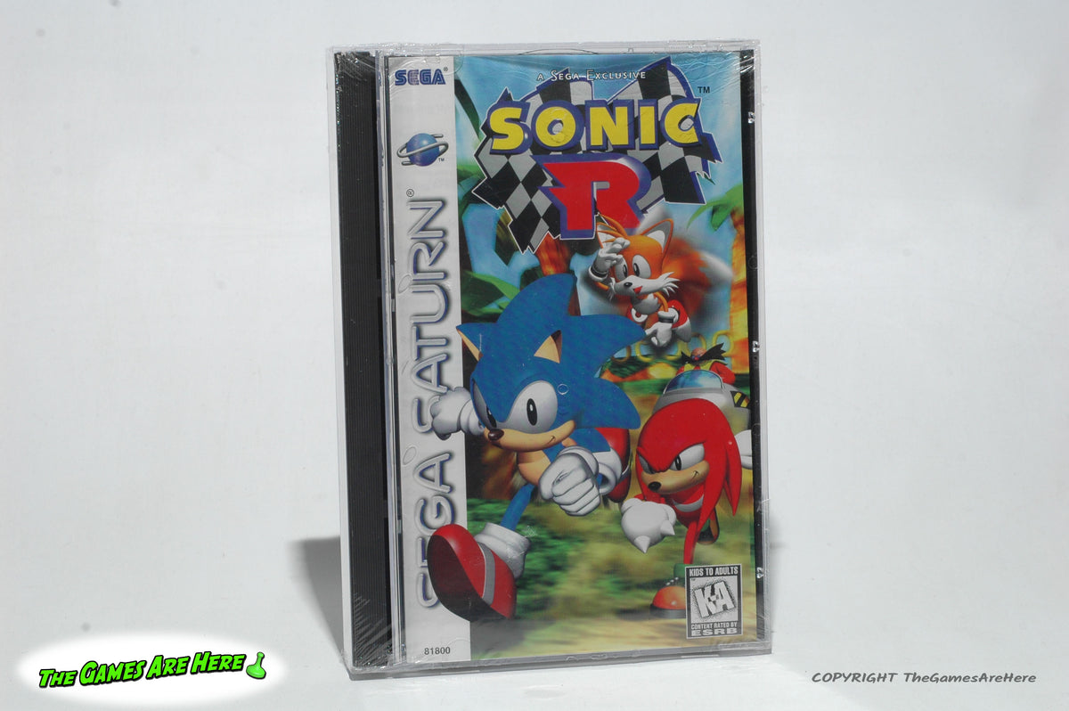 Sonic R - Sega Saturn 1997 Factory Sealed – The Games Are Here