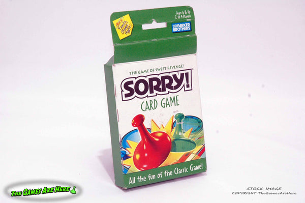 Sorry! Card Game - Parker Brothers 2002