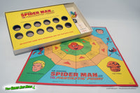 Spider Man with the Fantastic Four Board Game - Milton Bradley 1977 w Wear