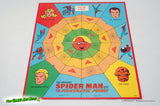 Spider Man with the Fantastic Four Board Game - Milton Bradley 1977 w Wear