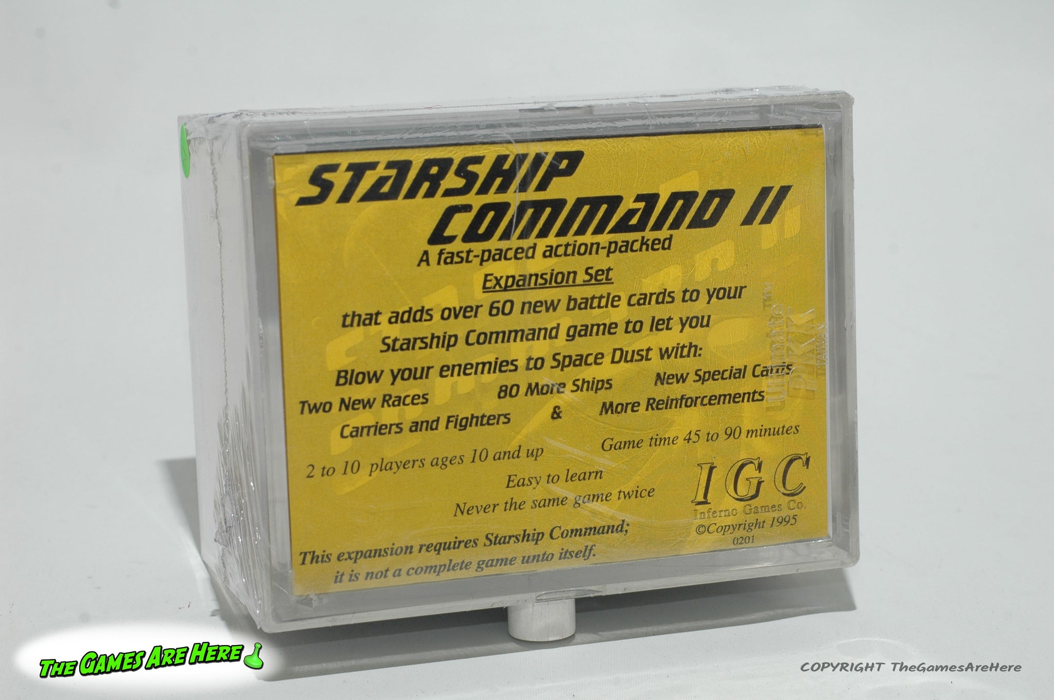 Starship Command II Expansion - Inferno Games 1995 Brand New – The ...