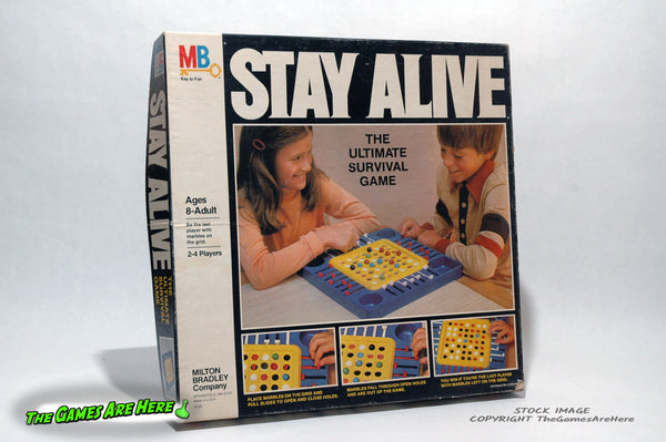 Stay Alive Game - Milton Bradley 1978