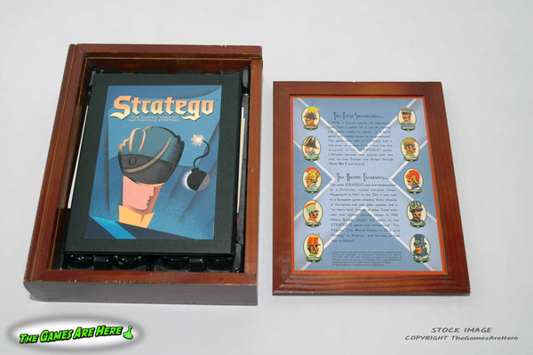 Stratego Vintage Collection in Wooden Box - Milton Bradley 2005