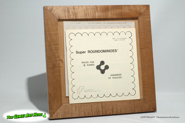 Super Roundominoes Game - Kadon Enterprises 1987