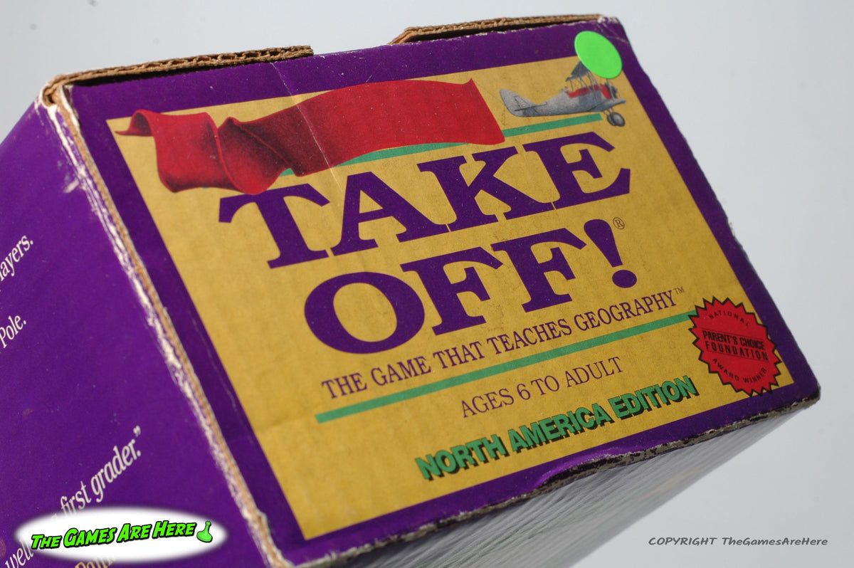 Take Off! Game North American Edition - Take Off! Inc. 1990 – The Games ...