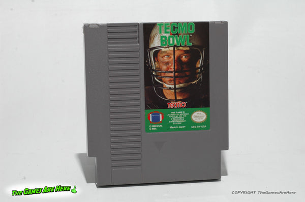 Tecmo Bowl - Nintendo Entertainment System Tecmo 1988 Cartridge Only