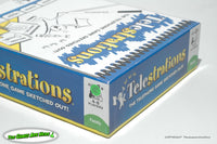 Telestrations 6 Player Party Game - USAOpoly 2013 w New Cards