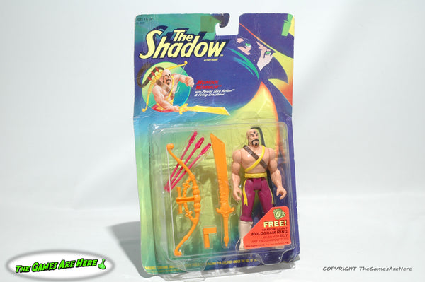 The Shadow Mongol Warrior Action Figure - Kenner 1994 New w Box Wear