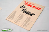 Rise and Decline of the Third Reich Game - Avalon Hill 1974 Unpunched