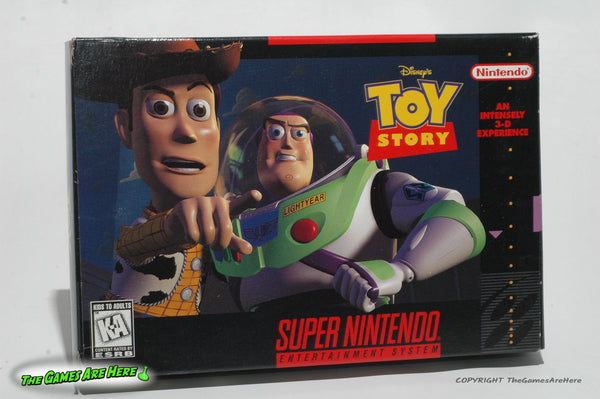 Disney's Toy Story Super Nintendo 1996