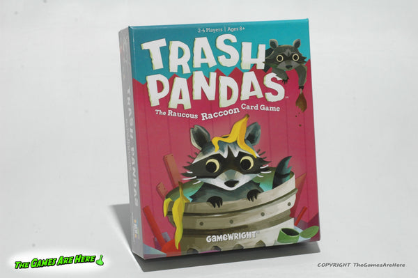 Trash Pandas Card Game - Gamewright 2018 w New Cards