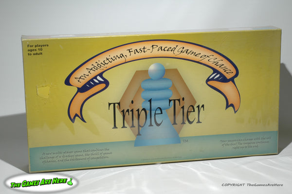 Triple Tier Game - Bakers Board Games 2004 Brand New